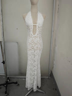 Floral Lace Maxi Dress