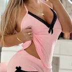 Lace Trim Camisole Pyjama Shorts Set